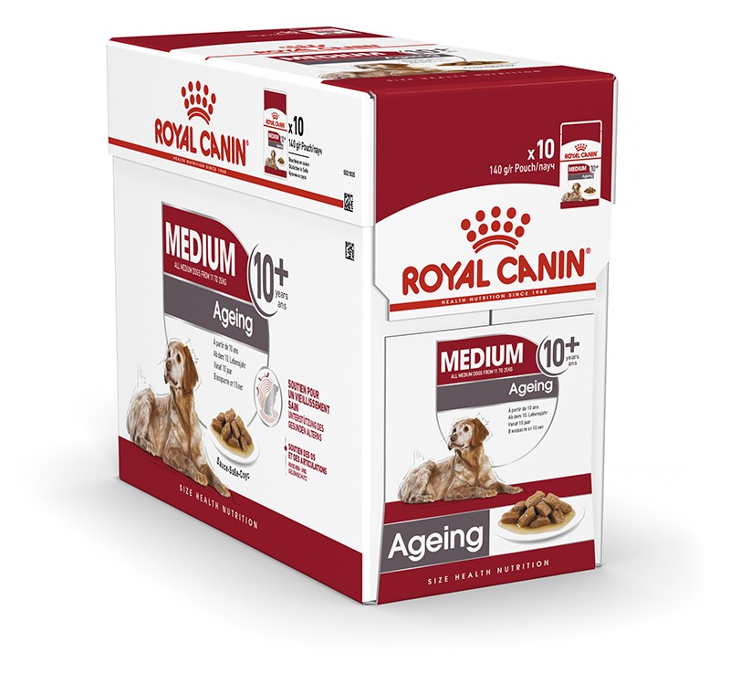 Royal Canin Medium Ageing 10+ Wet 10x140 gr