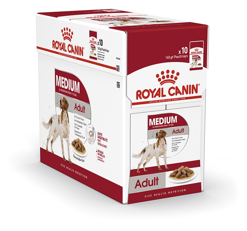 Royal Canin Medium Adult Wet 10x140 gr