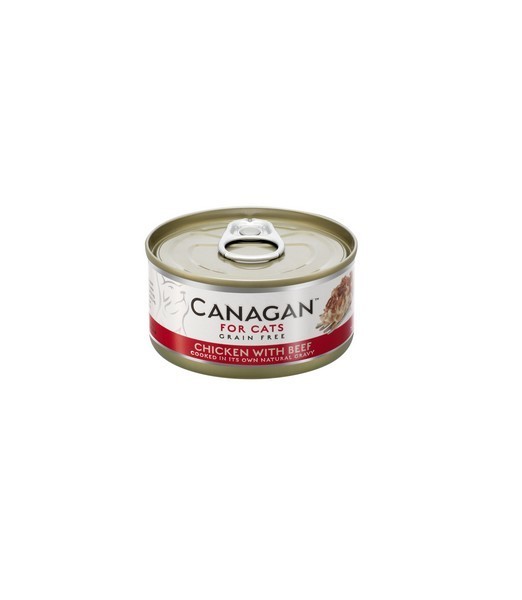 Canagan Blik Chicken with Beef 75 gr