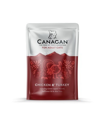 Canagan Pouch Chicken & Turkey 85 gr