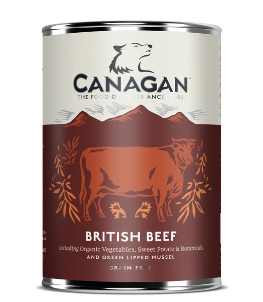 Canagan Blik British Beef 400 gr