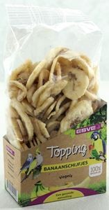 ESVE Topping Banaanschijfjes Vogel 180 gr