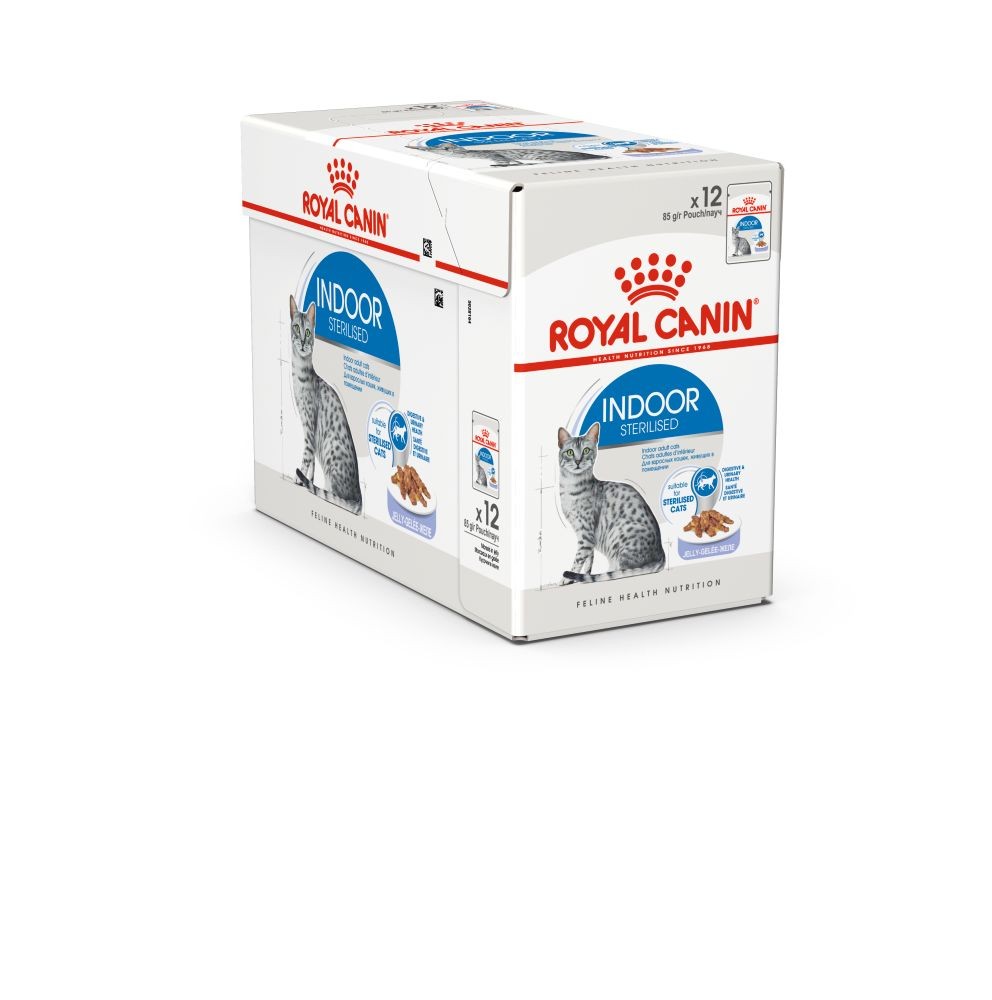 Royal Canin Indoor Sterilised in Jelly 12x85 gr