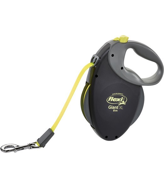 Flexi-Rollijn-gigant-tape-XL-geel-8-meter---