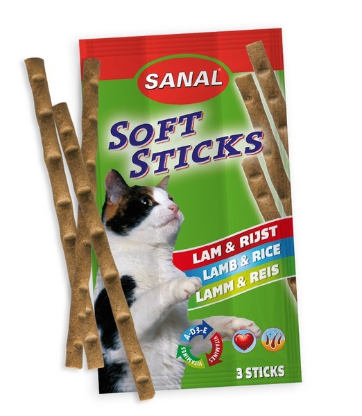 Sanal Soft Sticks Lamb & Rice 3 sticks