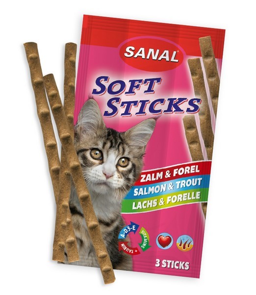 Sanal Soft Sticks Salmon & Trout 3 sticks