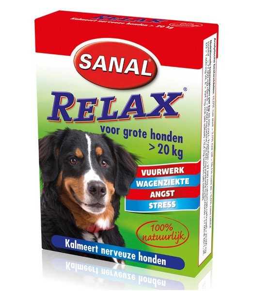 Sanal Relax Anti-stress Grote honden 15 tabl.