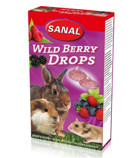 Sanal Wild Berry Drops 45 gr