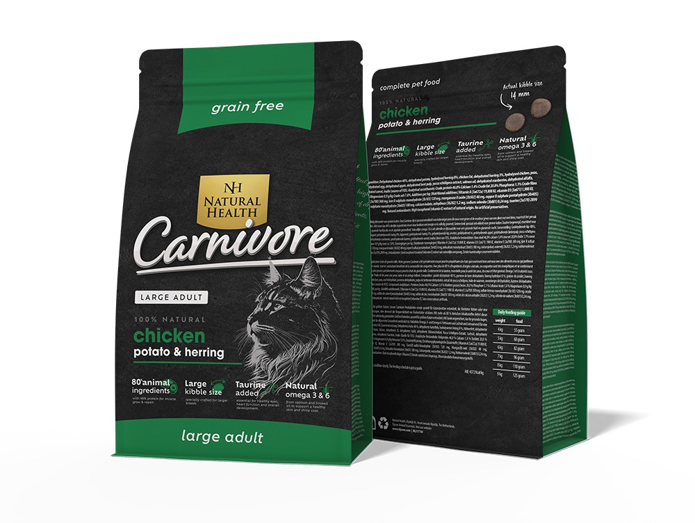 Natural-Health-Cat-Carnivore-Large-Bite-400-gr