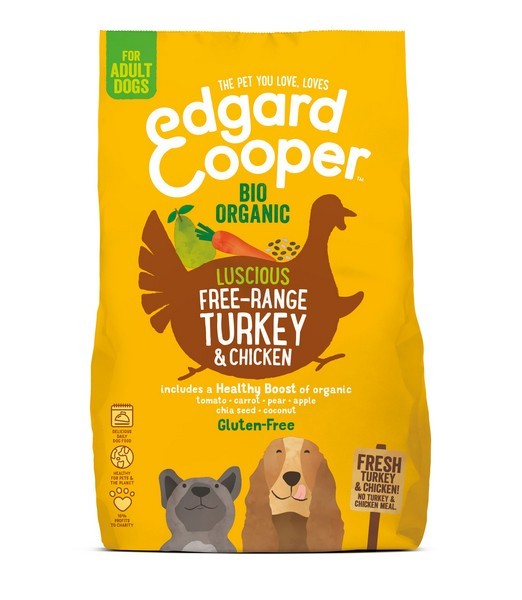 Edgard & Cooper Hond Bio Kalkoen 700 gr