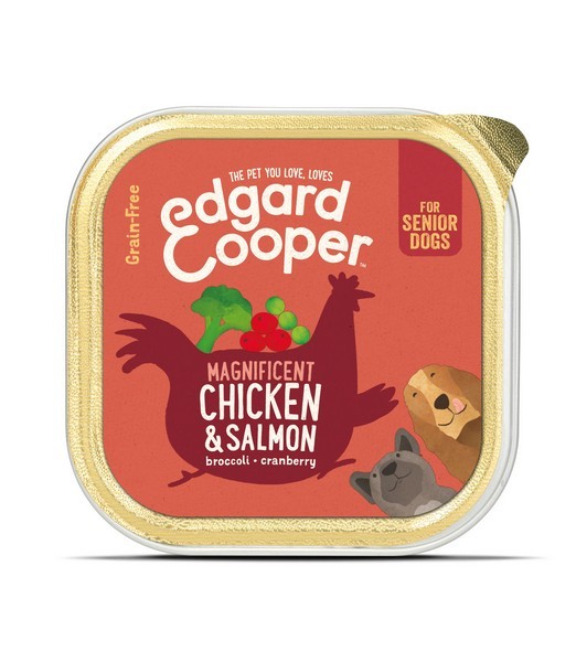 Edgard & Cooper Hond Sensitive Kip/Zalm 150 gr