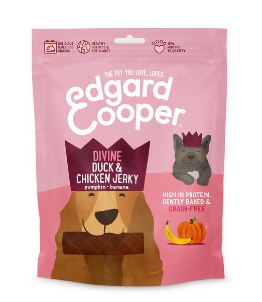 Edgard & Cooper Jerky Eend/Kip 150 gr