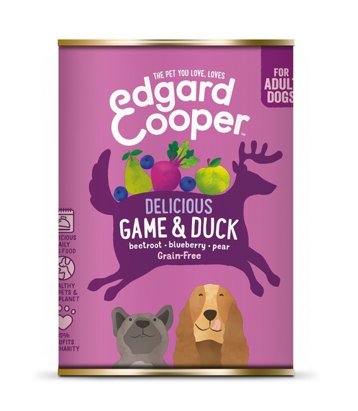 Edgard & Cooper Hond Blik Wild 400 gr