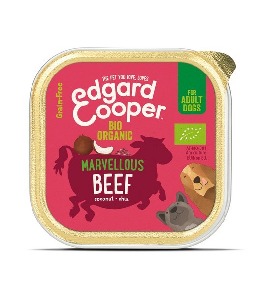 Edgard & Cooper Hond Kuipje Rund Organisch 100 gr