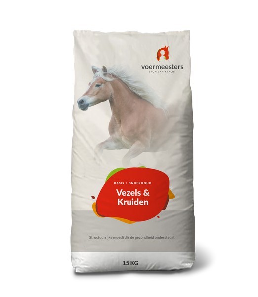 Voermeesters Vezels & Kruiden 15 kg