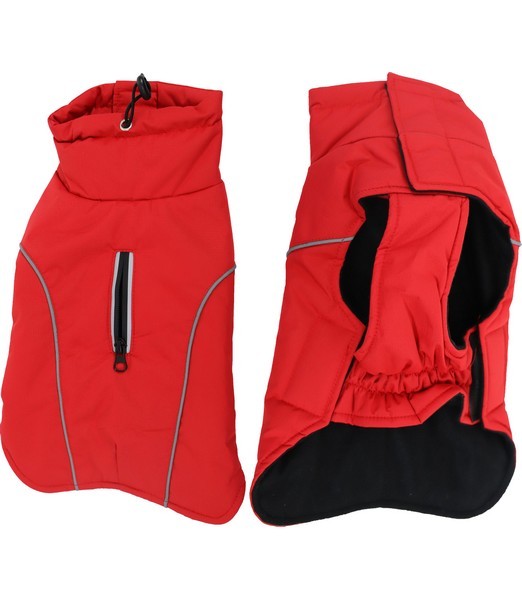 Hondenjas-luxury-waterproof-rood-45-cm--