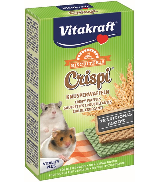 Crispi's 10 gr hamsterwafels