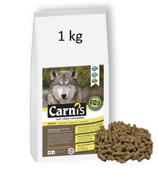 Carnis Brok puppy/kleine rassen kip - 1 kg