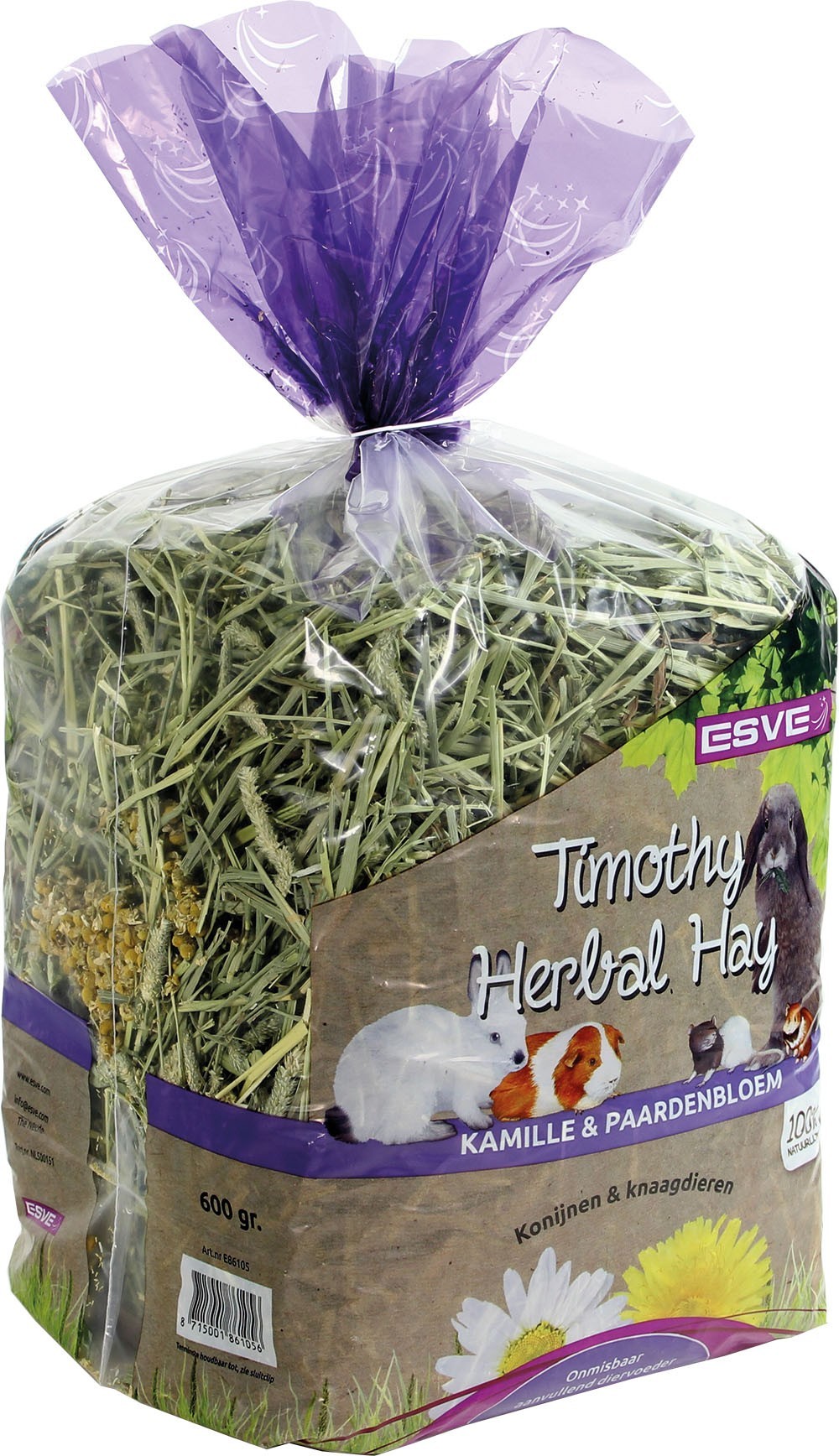 ESVE Timothy Hay Kamille & Paardenbloem 600 gr