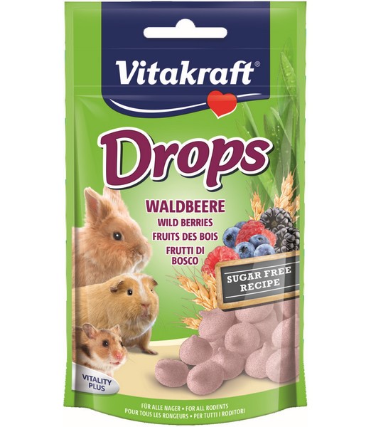 Drops bosvrucht 75 g knaagdier