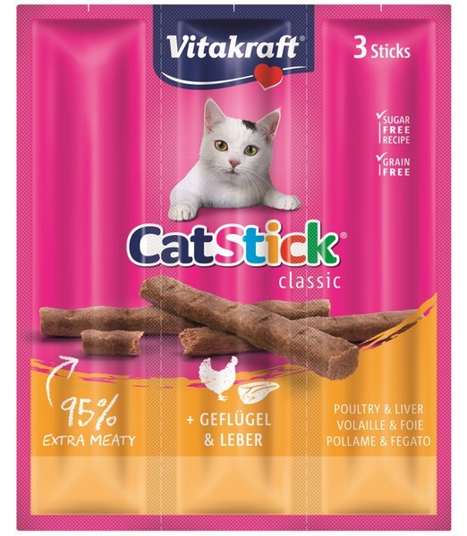 Cat Stick gevogelte & lever 3st