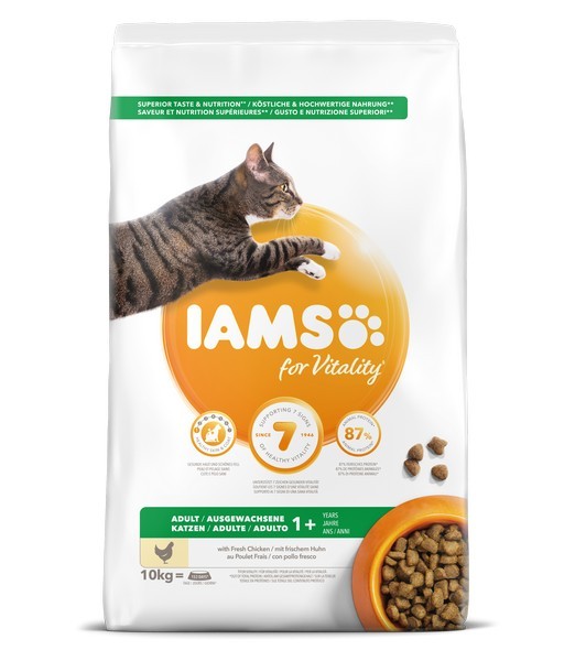 Iams cat adult chicken 10 kg