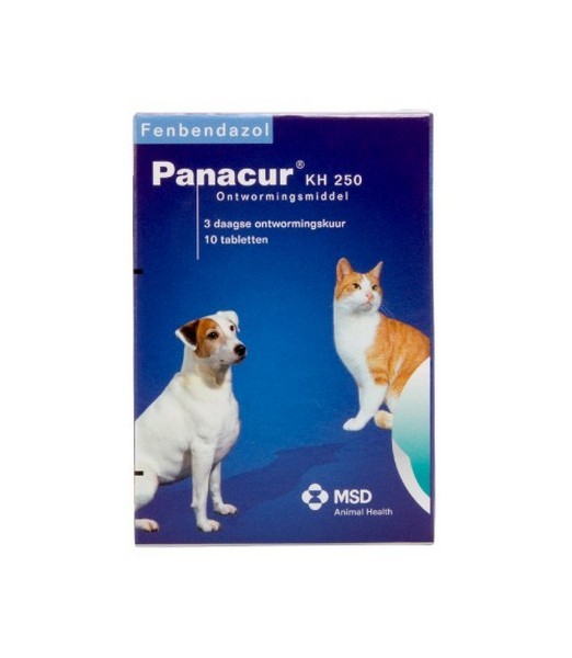 Panacur Ontworming Hond en Kat - 10 tabletten
