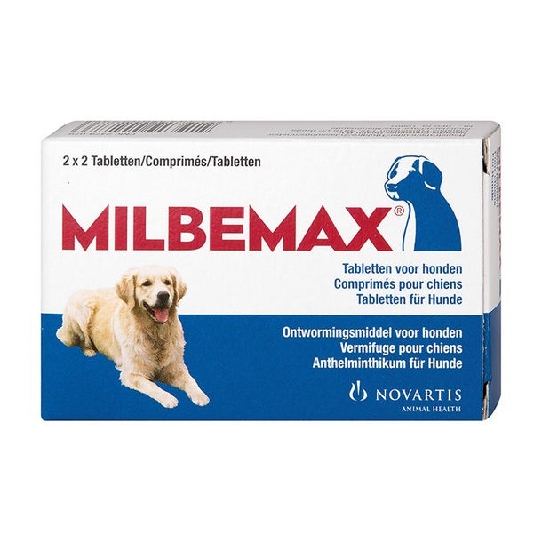 Milbemax Hond Groot 4 tabl.