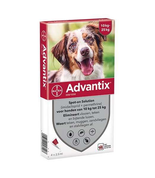 Advantix 10kg-25kg - 4 pipet