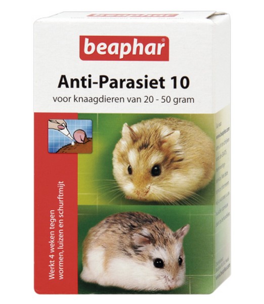 Anti Parasiet Knaagdier 10 - 2 pipet