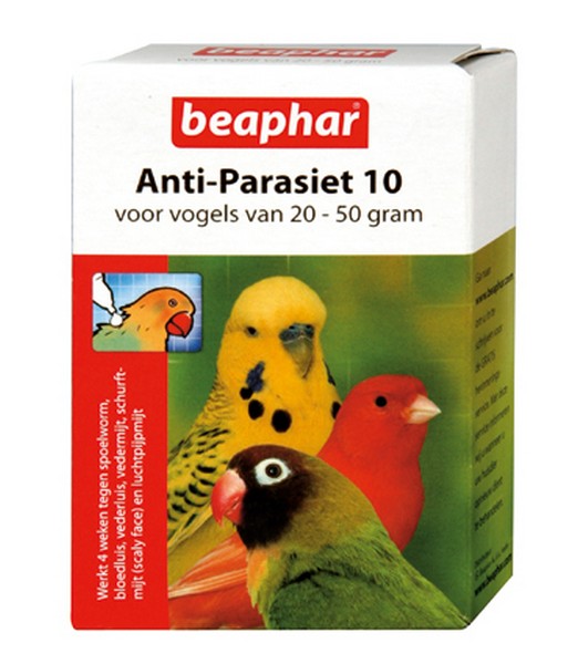 Anti Parasiet Vogels 10 - 2 pipet