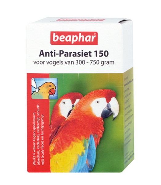 Anti Parasiet Vogels 150 - 2 pipet