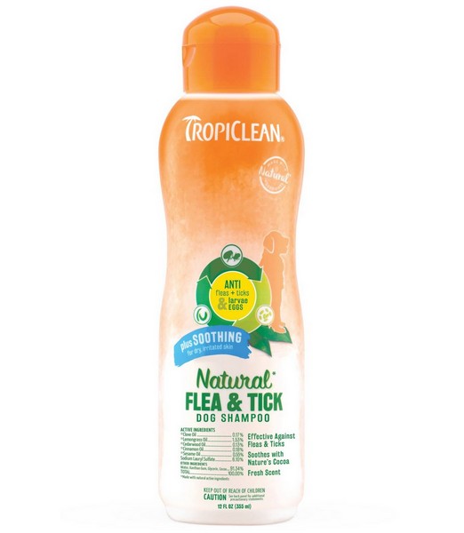 Flea & Tick Plus Soothing Shampoo 355 ml