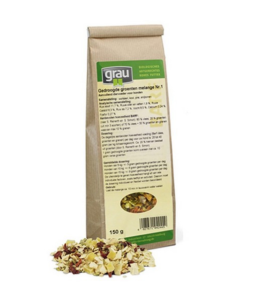 Grau Barf groentenMelange 1 150 gr