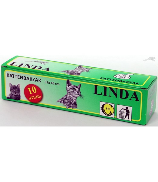 Kattenbakzak Linda 10 st