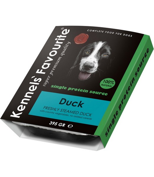 Kennels Fav. Steamed Duck 395 gr