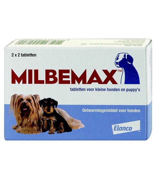 Milbemax Hond Klein 4 tabl.