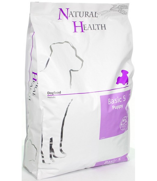 Natural Health Dog Basic 5 Puppy 7,5 kg