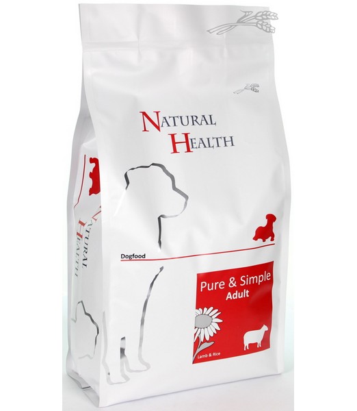 Natural Health Dog Lamb & Rice Adult 7,5 kg