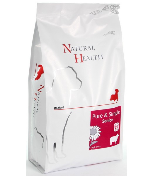 Natural Health Dog Lamb & Rice Senior 7,5 kg