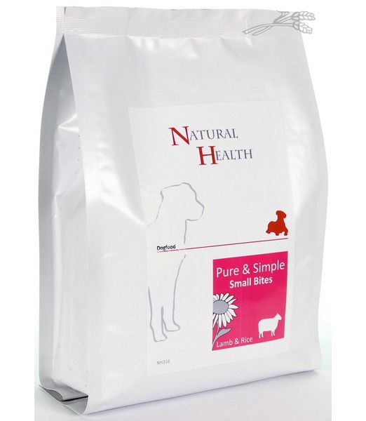 Natural Health Dog Lamb & Rice Small Bite 2,5 kg
