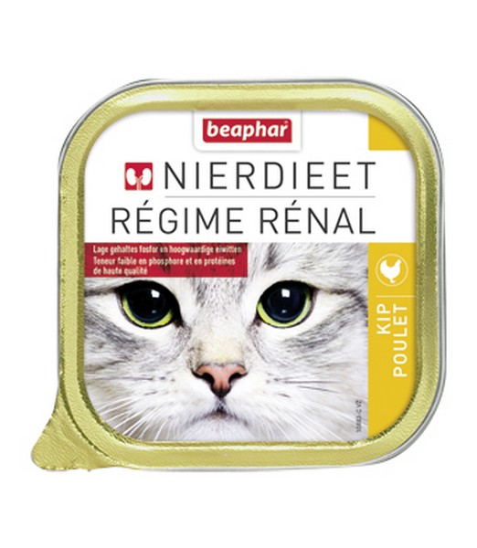 Beaphar Nierdieet Kat Kuipje Kip 100 gr