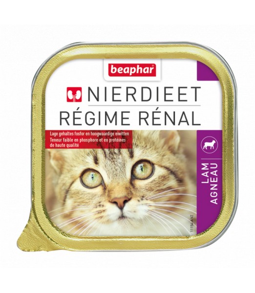 Beaphar Nierdieet Kat Kuipje Lam 100 gr