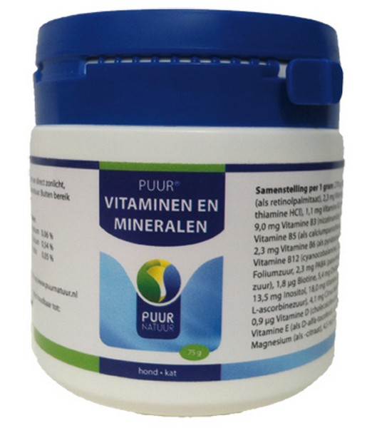 Puur Vitaminen/Mineralen H+K 250 gr
