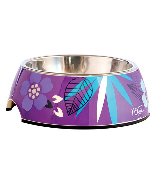 Rogz Bowlz Large Purple Forest