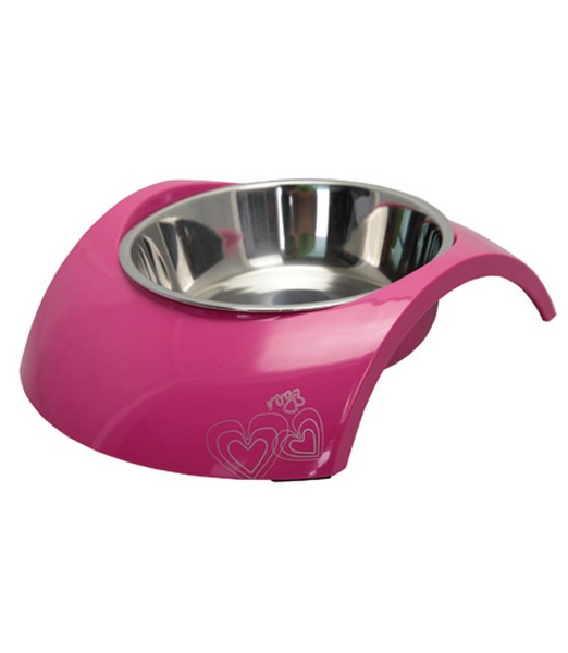 Rogz Bowlz Luna Medium Pink