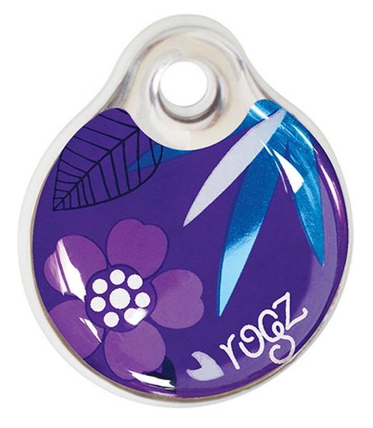 RogZ ID Tag Large Purple Forest