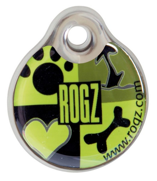 RogZ ID Tag Small Lime Juice