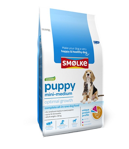 Smolke Hond Puppy Mini/Medium 12 kg