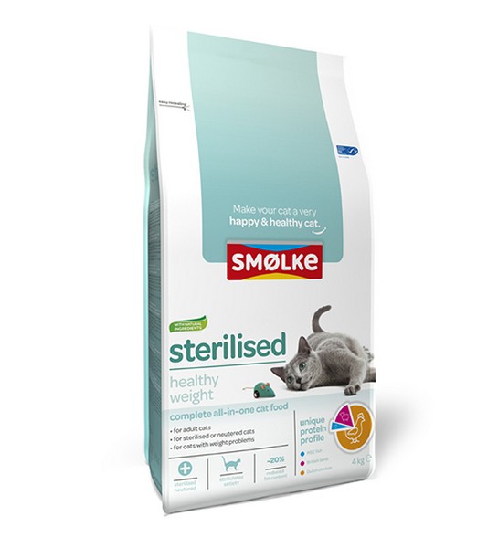 Smolke Kat Sterilised 4 kg